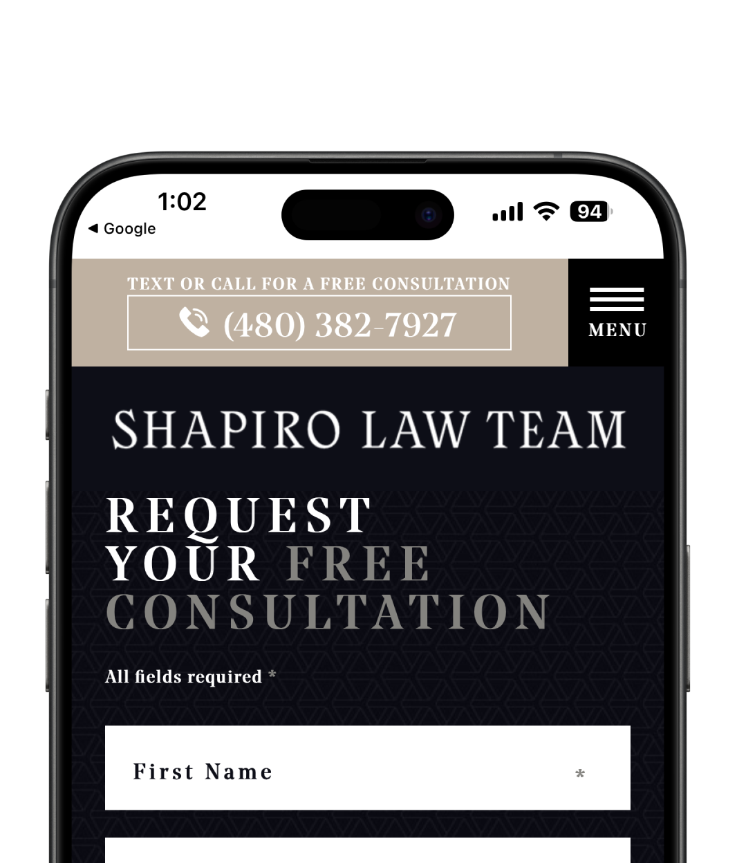 Shapiro Law Team - Goal