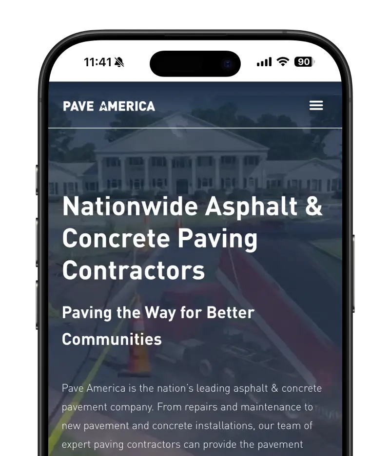 Pave America - Goal